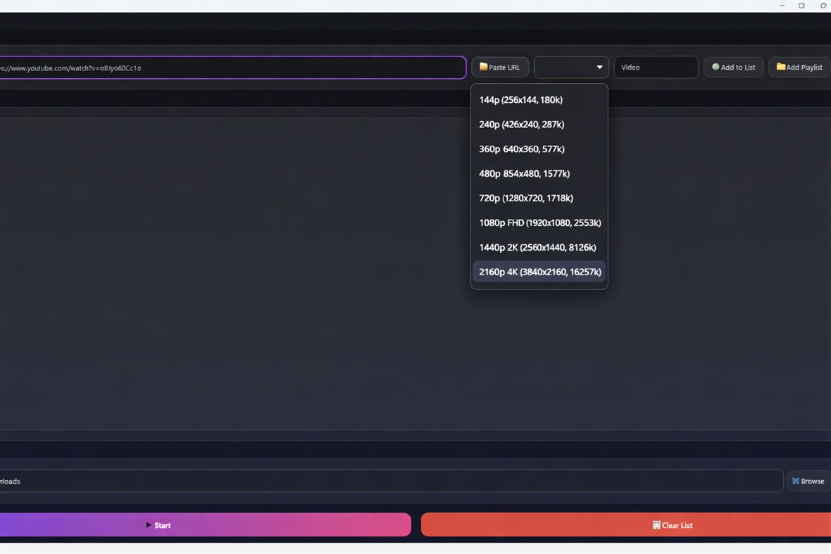 #3. Video Downloader Pro (Windows) By: aria vision