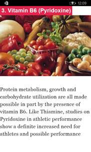 Vitamins and Minerals for Body Builders screenshot 3