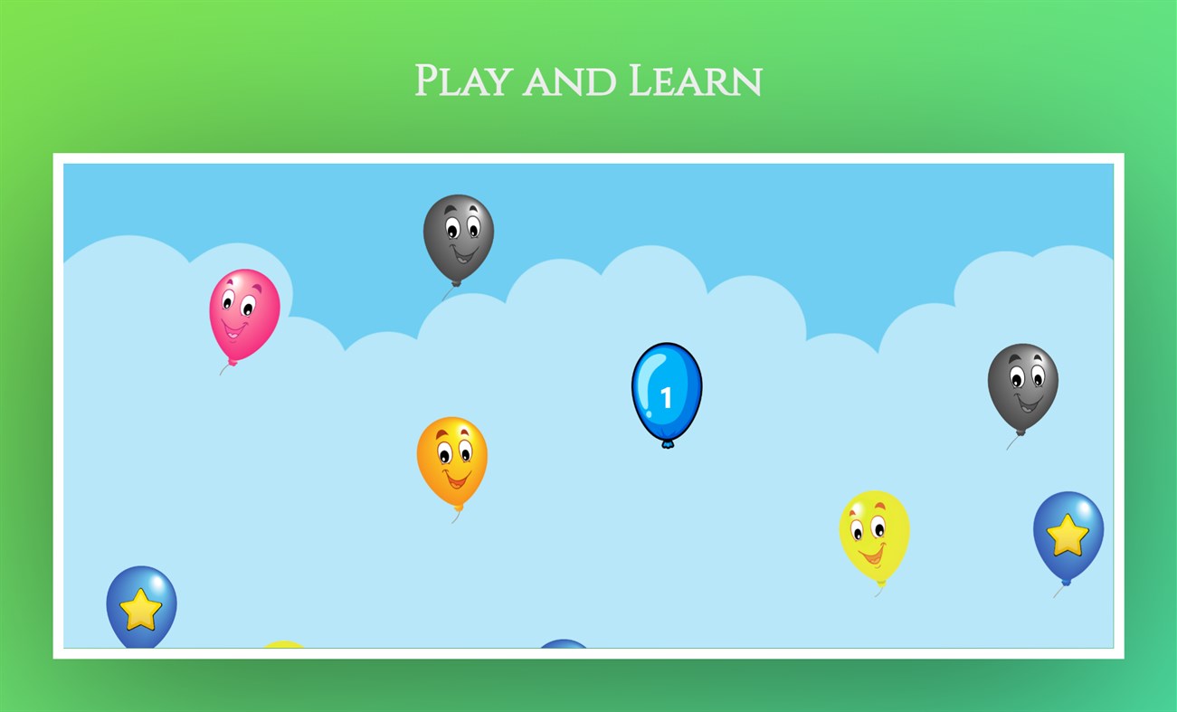 #4. Balloon Pop Toddler Baby Game (Windows) 게시자: WP-Developer