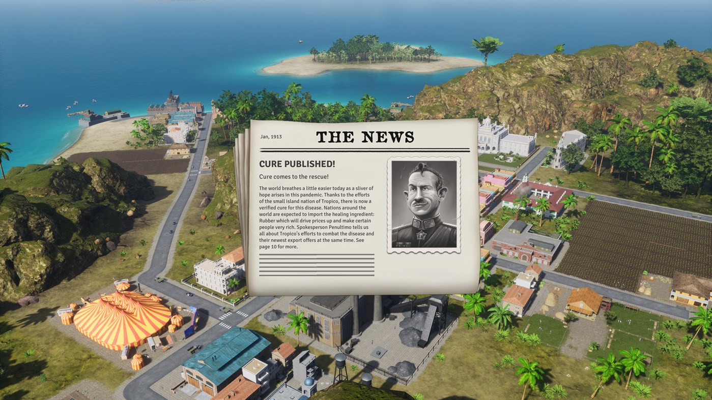 #4. Tropico 6 - Going Viral (Windows) Podle: Kalypso Media