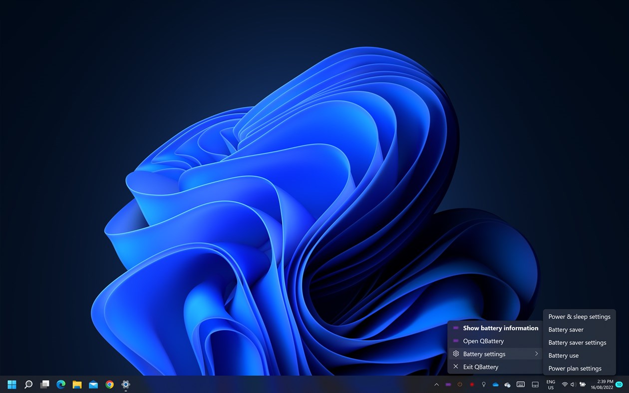 #7. QBattery (Windows) Által: Quinn's Computing
