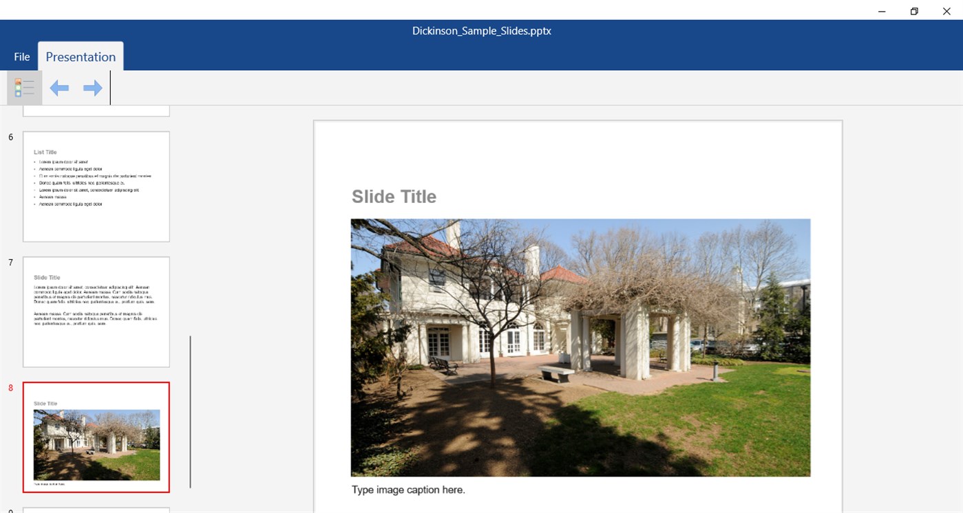 #2. Presentation pptx (Windows) Door: Christian Regli