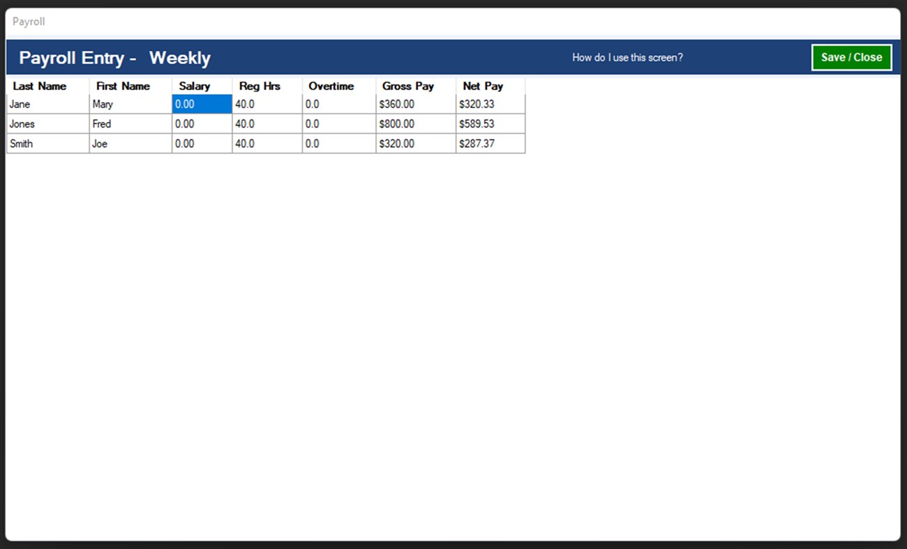#4. Print Checks Payroll Software (Windows) Ved: Print Checks Inc