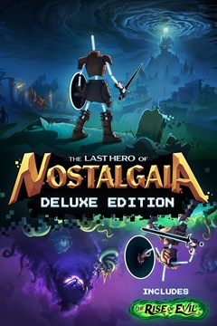 Cover poster for The Last Hero of Nostalgaia Deluxe Edition