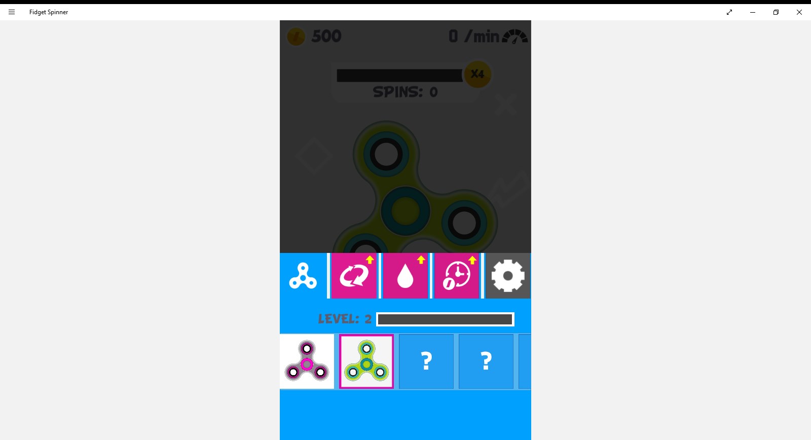Screenshot 7 Fidget Spinner UWP windows