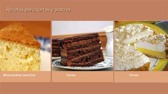 Tortas y Postres screenshot 1