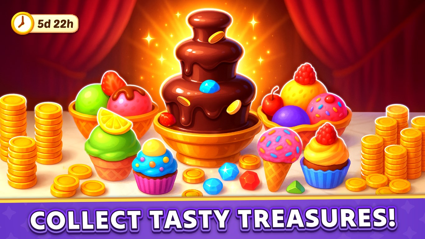Ice Cream Paradise - Match 3 Puzzle Adventure screenshot