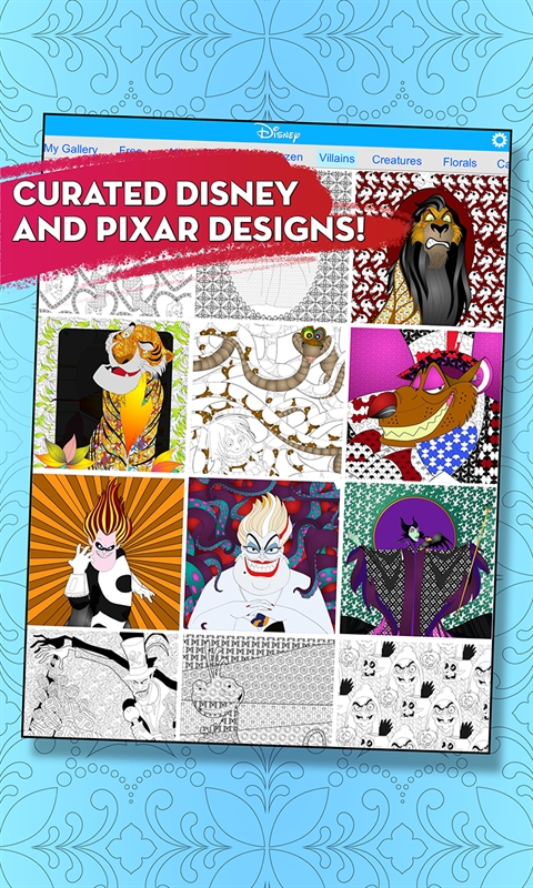Download New Disney Windows 10 coloring app shows support for the ...