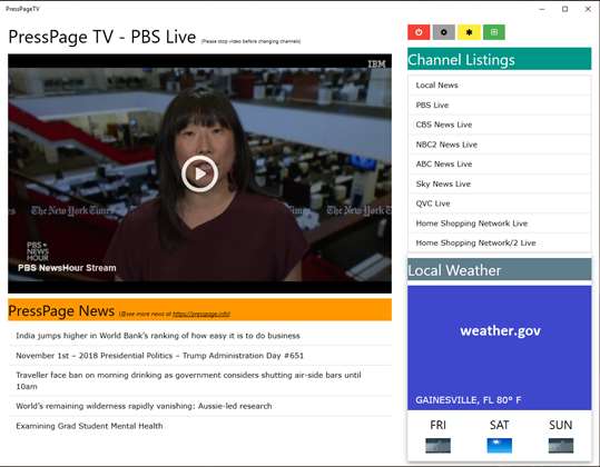 PressPageTV screenshot 4