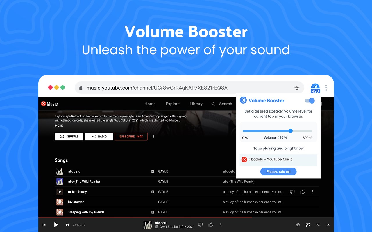 Volume Booster - Increase your sound promo image