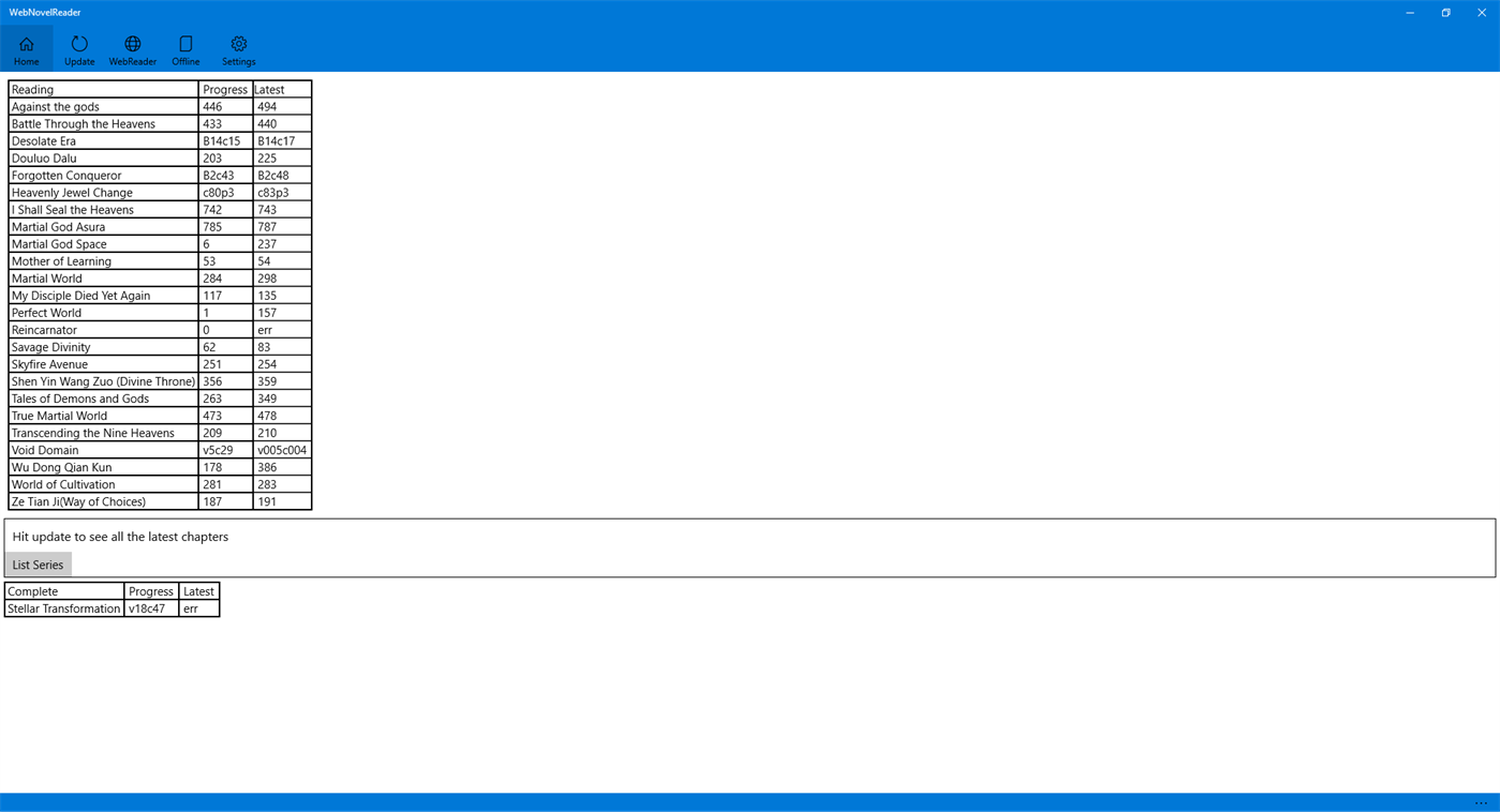 #1. WebNovelReader (Windows) От: krissgjeng