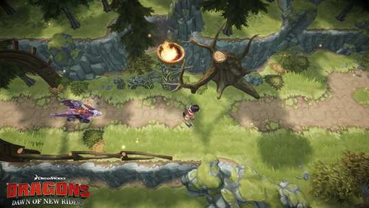 DreamWorks Dragons Dawn of New Riders screenshot 2