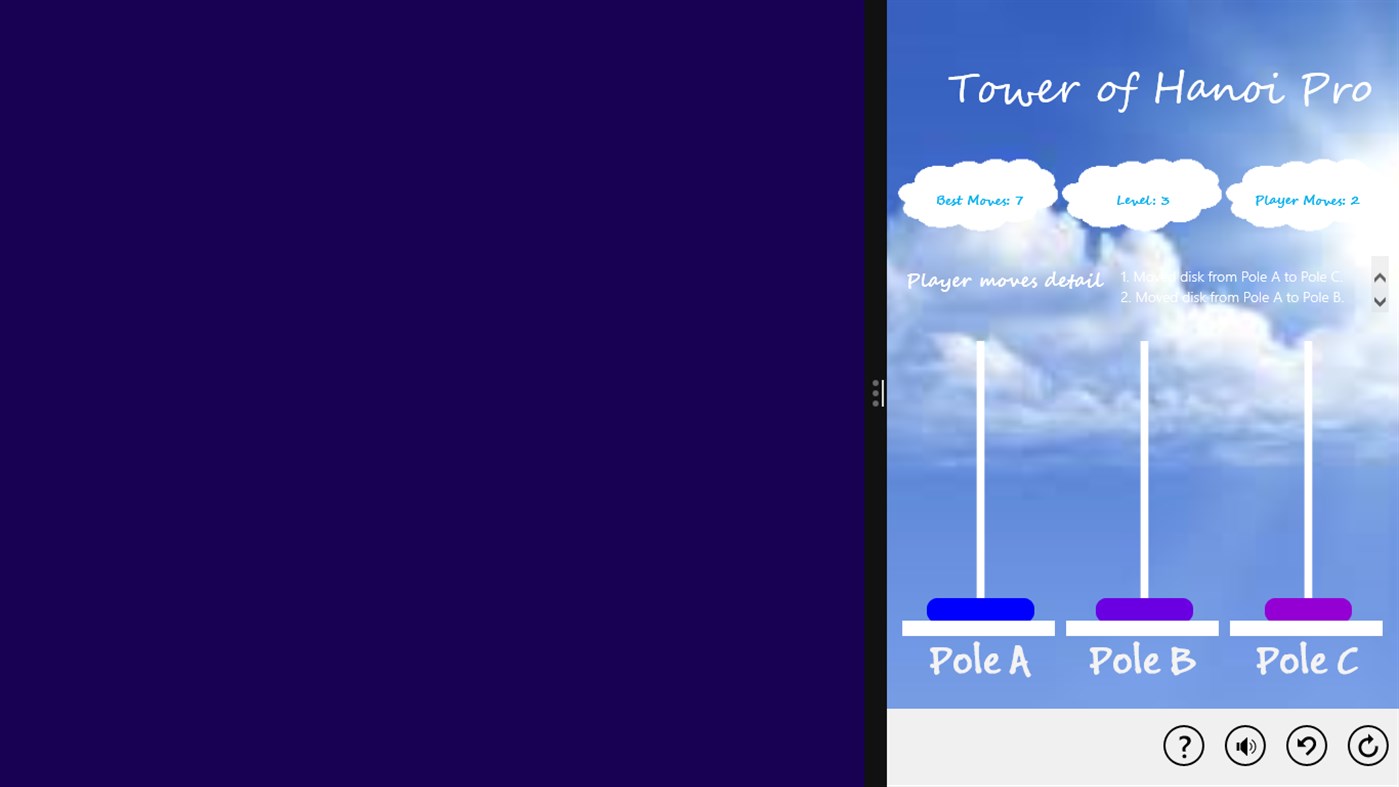 #7. Tower of Hanoi Pro (Windows) 来自: Yogaraj S