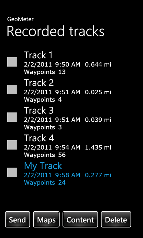 GeoMeter Screenshots 2