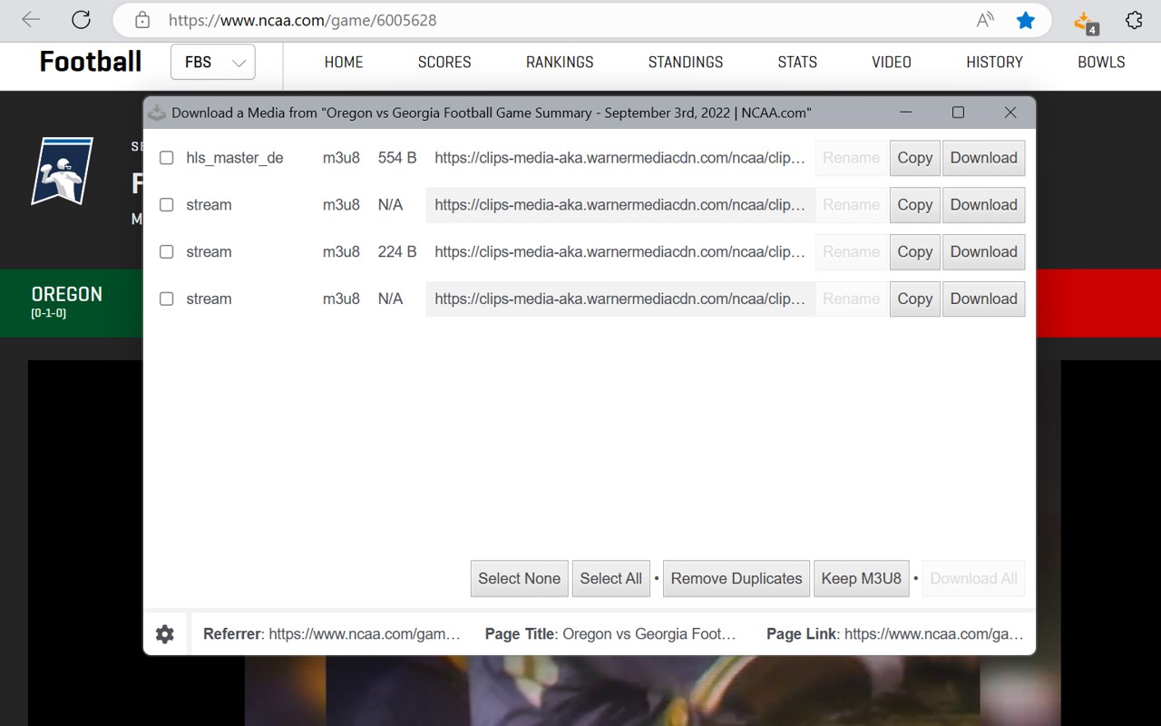 HLS Stream Downloader