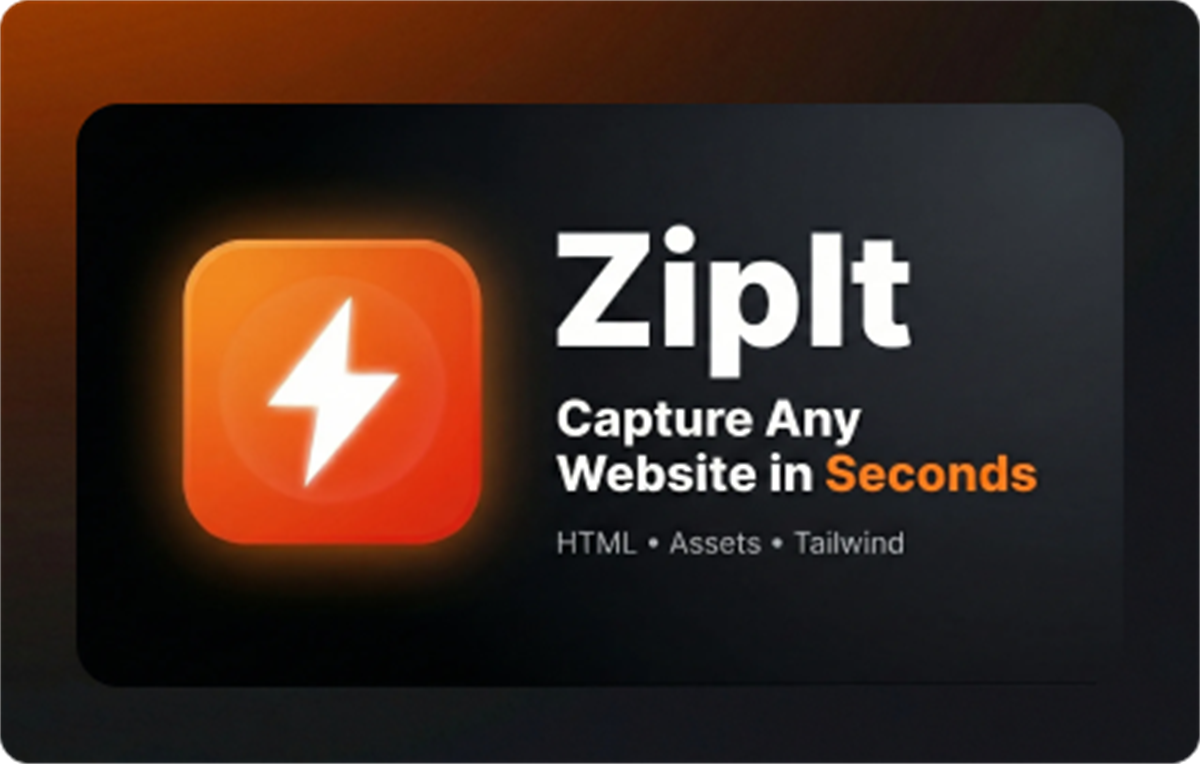 ZipIt - Website to ZIP