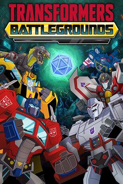 Cover poster for TRANSFORMERS: BATTLEGROUNDS