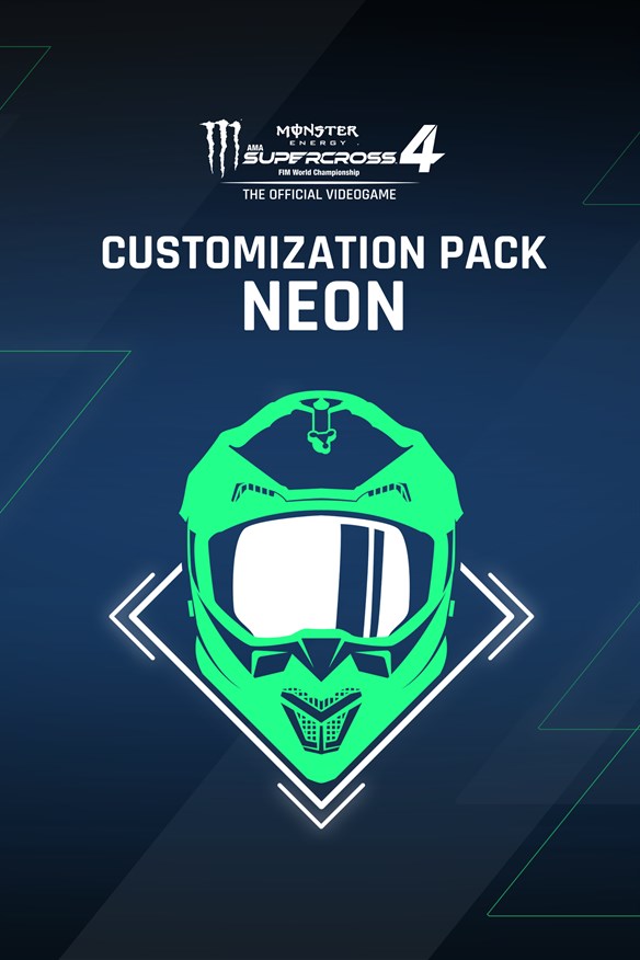 Monster Energy Supercross 4 - Customization Pack Neon - Xbox Series X|S Xbox Series X|S and Xbox One cover art
