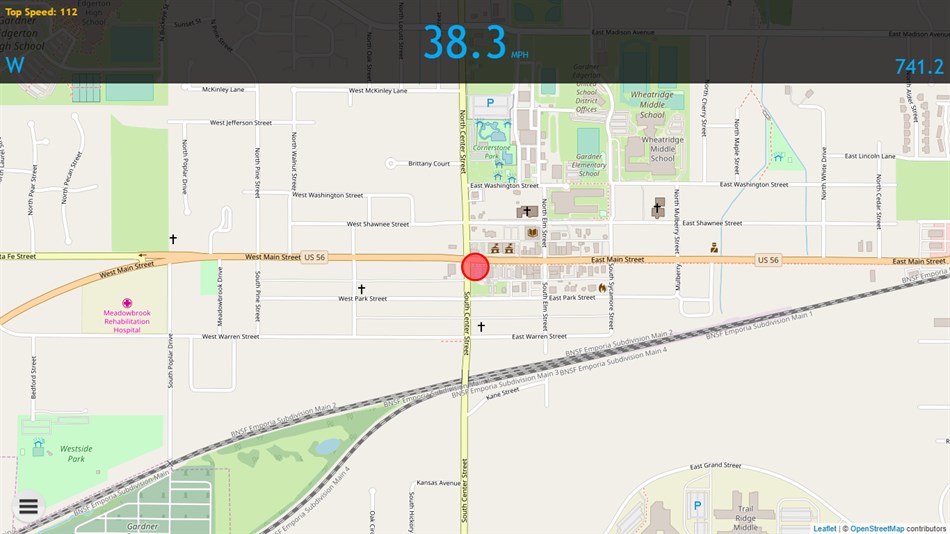 GPS Speedometer (Windows) De: Ape Apps