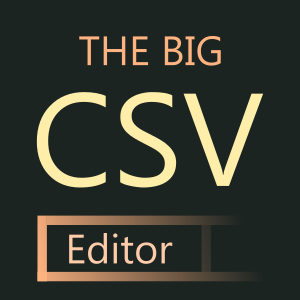 Big CSV Editor