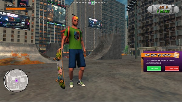 Urban Skater - Skateboard Delivery City Challenge — 3