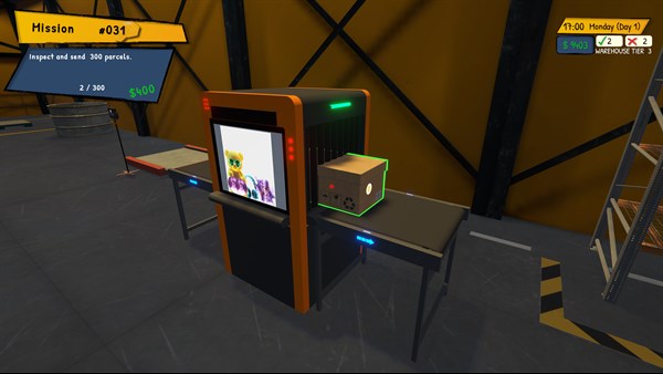 PARCEL INSPECTION SIMULATOR — 9