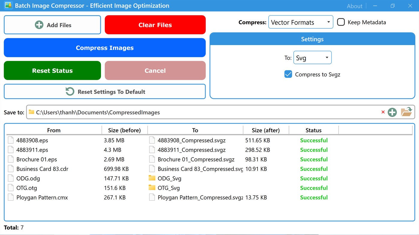 #4. Batch Image Compressor - Efficient Image Optimization (Windows) Von: Ngoc Thanh