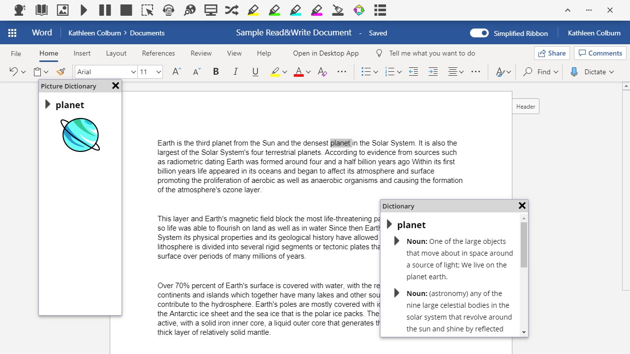 Read&Write for Microsoft Edge™