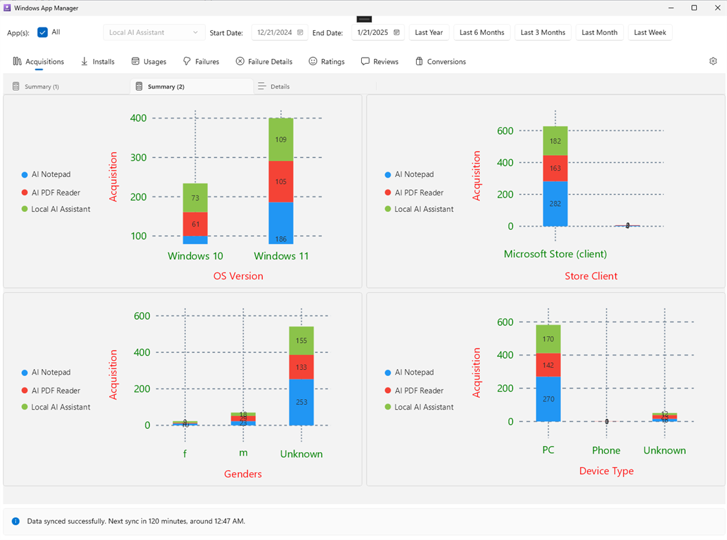 #2. Windows App Manager (Windows) By: Software Tailor (HK) Limited