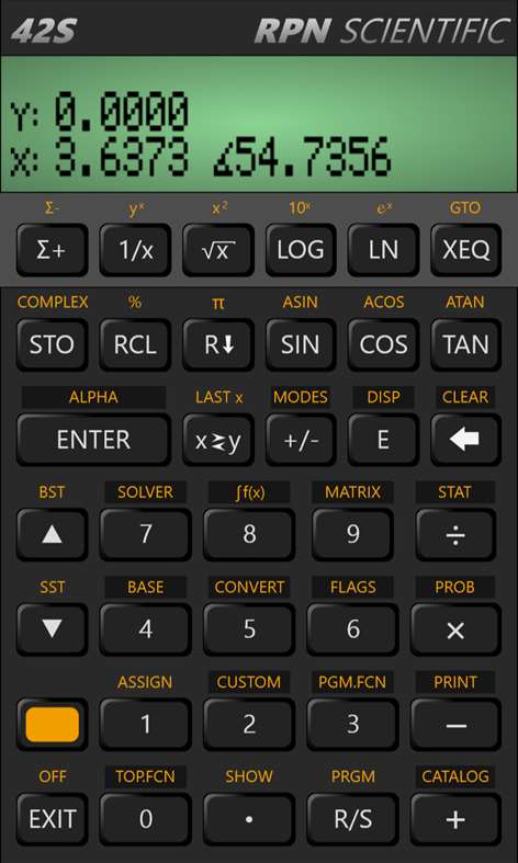 42S Calculator Screenshots 1
