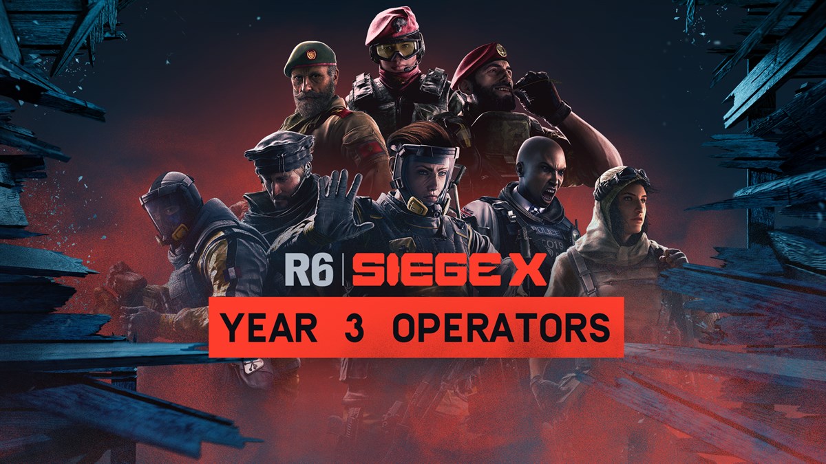 Tom Clancy's Rainbow Six Siege Year 3 Operators