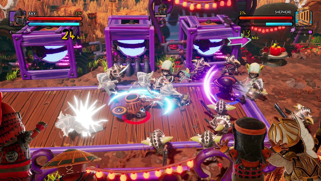 Big Helmet Heroes screenshot 1