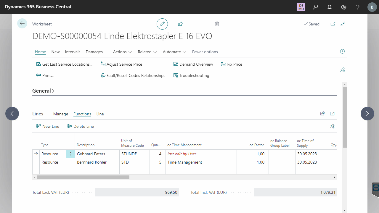 Snapshot 2 of orderbase Time Management - PDA Service