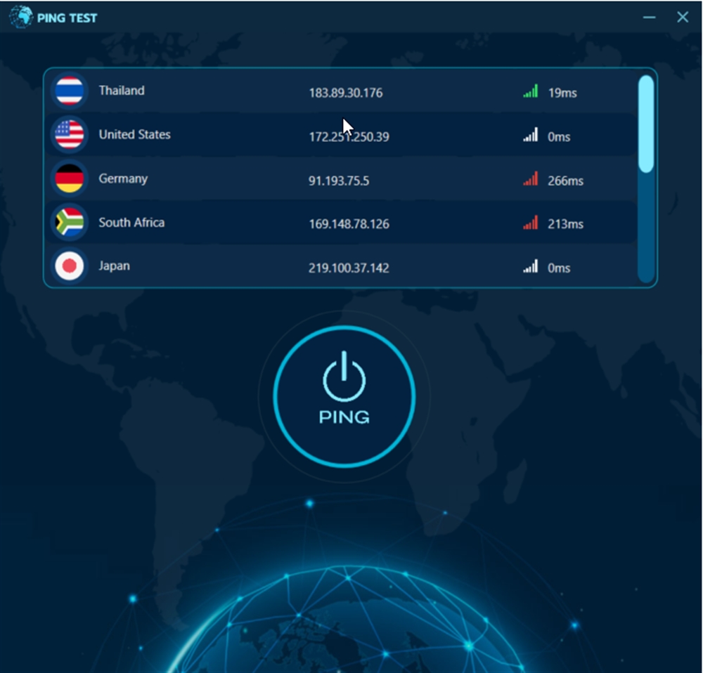 PingTestTool