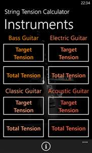 String Tension Calc screenshot 2