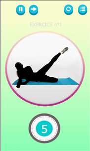 7 Minute Yoga abs shoulder workout fitness screenshot 4