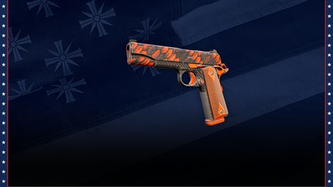 1911 Handgun with Prepper Skin