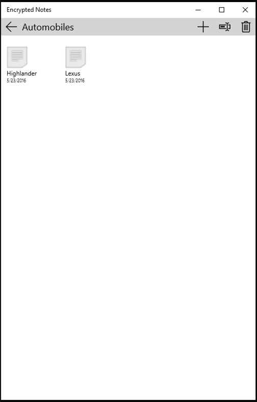 #4. Encrypted Notes UW (Windows) 由: CTsoft