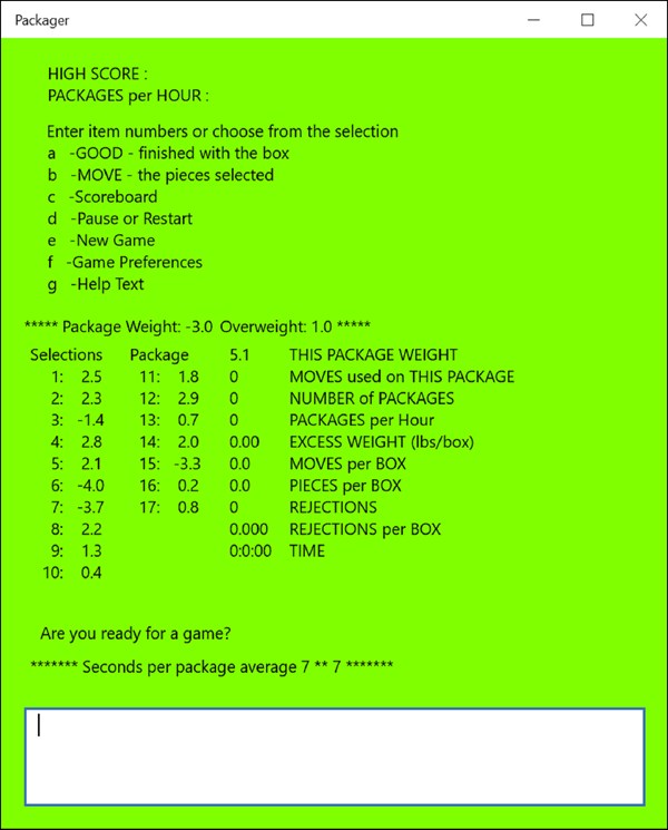 Packager — 14