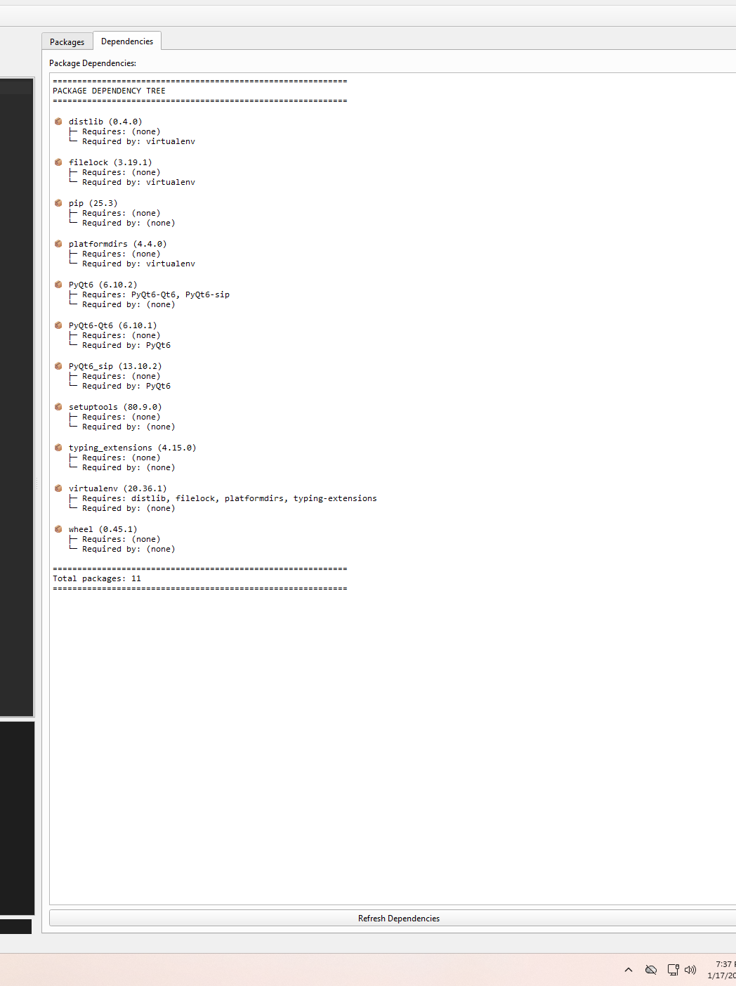 PDMX Python Editor screenshot