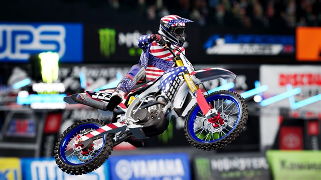 Monster Energy Supercross 4 - Customization Pack Patriot screenshot 4