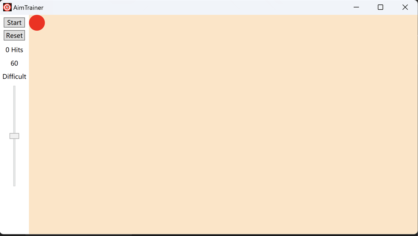 #1. Aim Trainer Widget. (Windows) Ved: Frant Coolson Efficient Studio