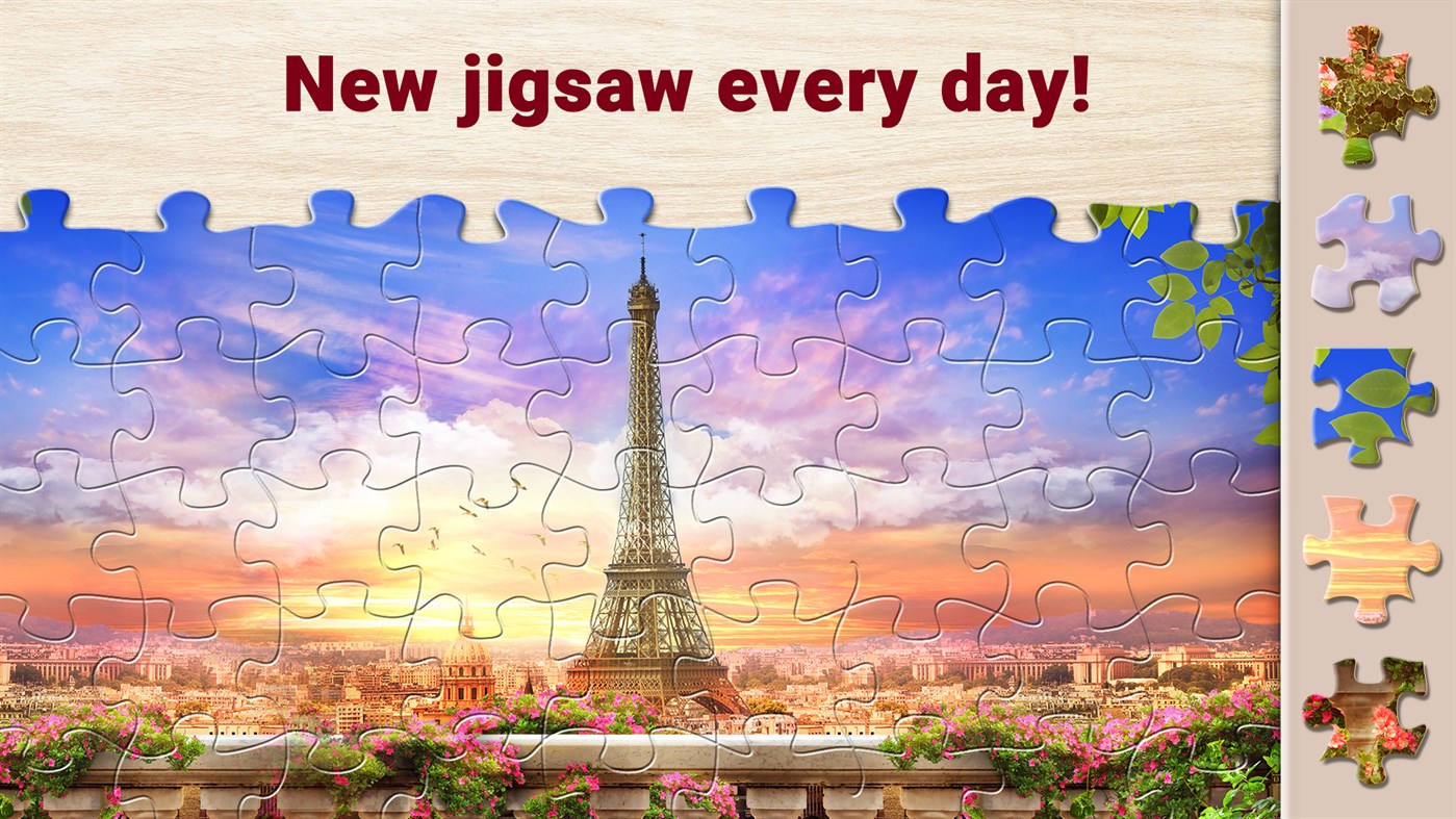 #1. Magic Jigsaw Puzzles – Puzzle game HD (Windows) Door: ZiMAD