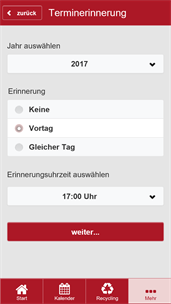 Landkreis Ansbach Abfall-App screenshot 6