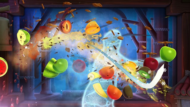 Fruit Ninja Kinect 2 screenshot 1
