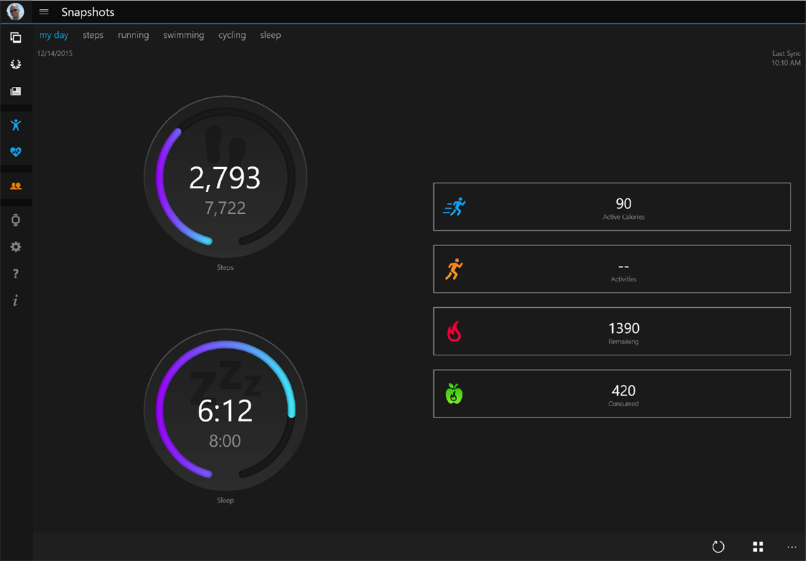 Garmin Connect Mobile Screenshot