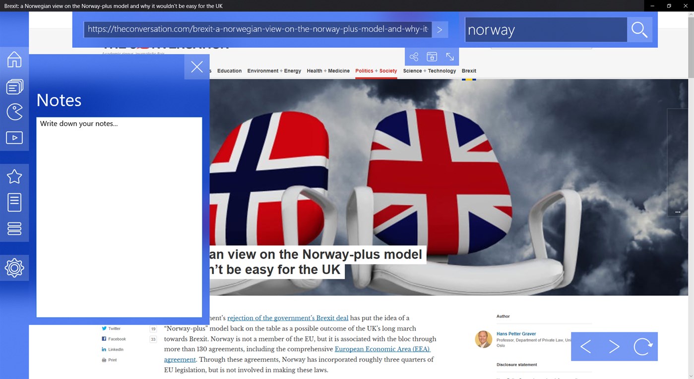 #6. Webbrowser (Windows) Ved: Dalenryder Media