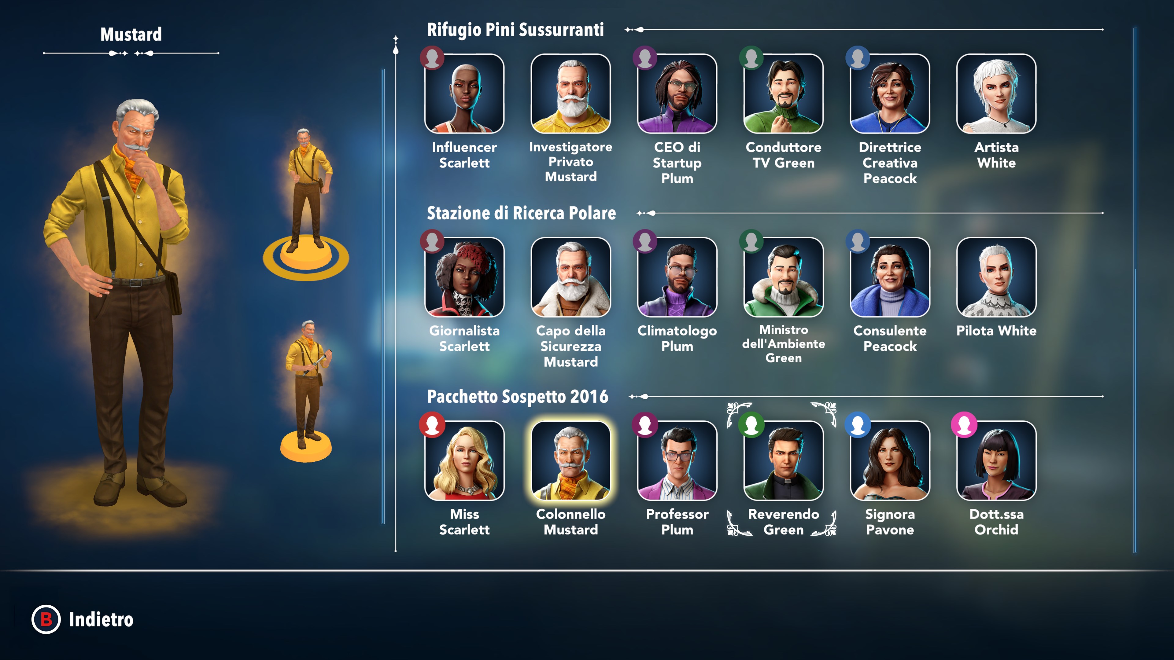 Clue - 2016 Suspect Pack | Xbox | Chiave | Privato