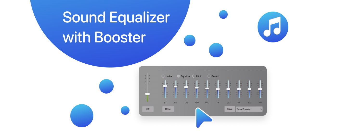 Bass Boost & Audio EQ Amplifier marquee promo image