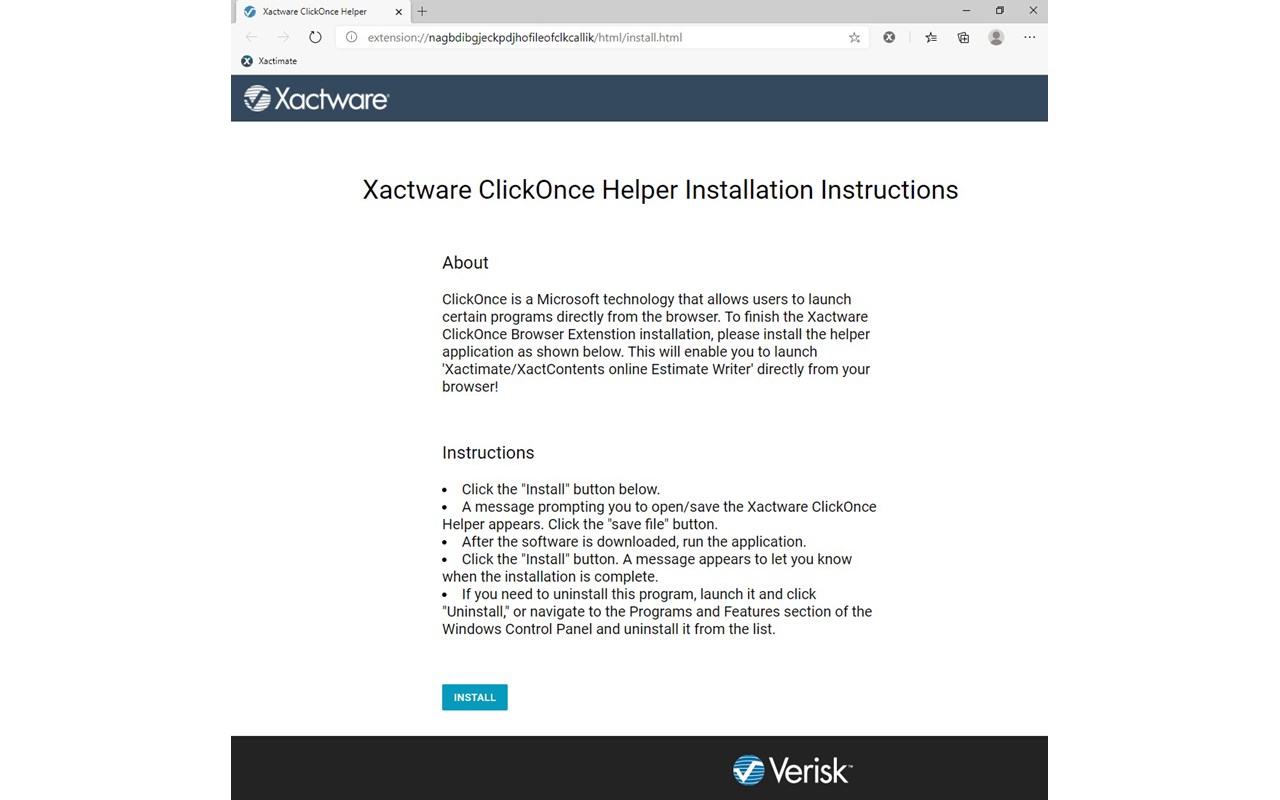 Xactware ClickOnce promo image